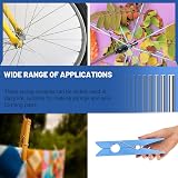 GLARKS 104pc Stainless Steel Spring Wire Assortment 0.3-3mm Dia x 400mm Length view 7