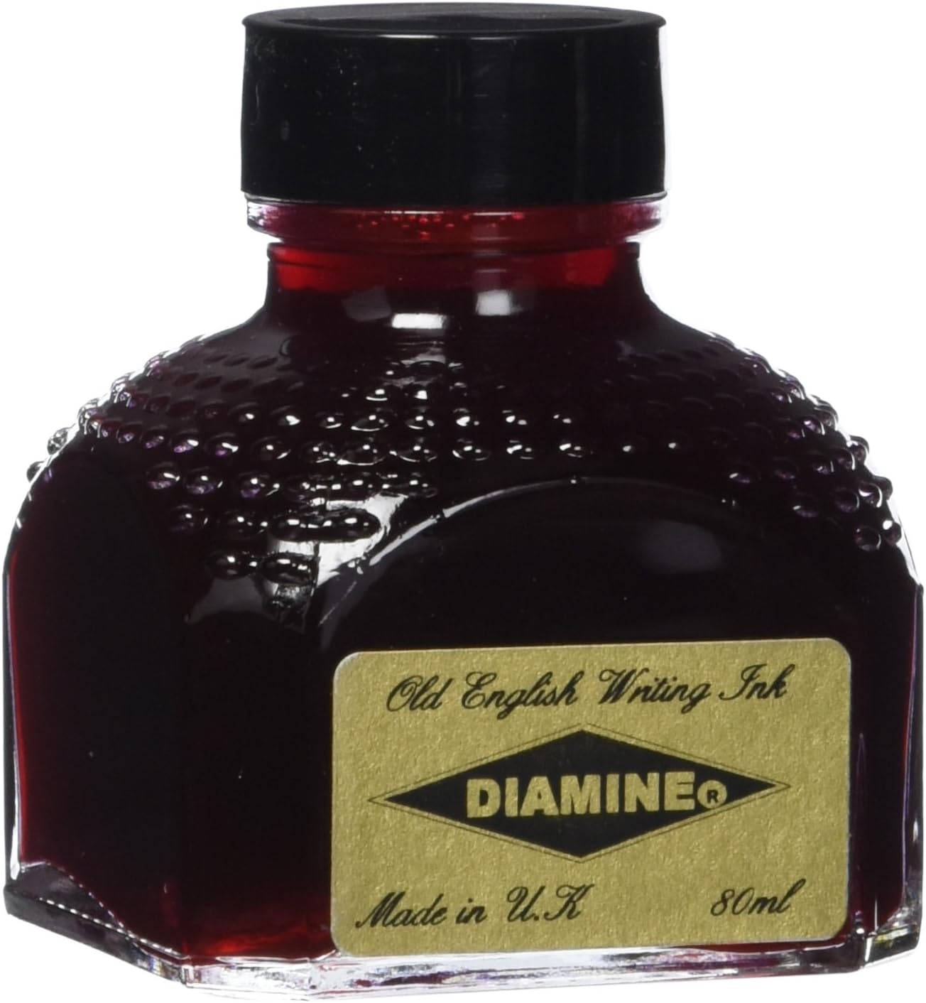 Diamine 80ml Cerise fountain pen ink bottle