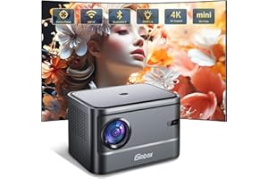 Mini projector 20000 lumens ,Portable Projector ,1080P with Portable Bag ,Electric Focus , 300"/Bluetooth5.3 /WiFi6 ,iSinbox Home Theater Movie Projector ,Laptop,TV Sticks,PS4/5,HDMI,USB