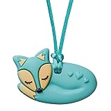 Munchables Fox Sensory Chew Necklace