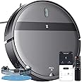 Robot Vacuum Mop Combo, WiFi/App/Alexa, 2-in-1 Robot Vacuum and Mop Combo, Robotic Vacuum Cleaner, Self-Charging, Quiet, Tangle-Free Suction Robot Vacuum Cleaner for Pet Hair/Carpet/Hard Floor