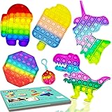 Pop Fidget Toys Pack Mini pop Autism Special Needs Stress Relief Silicone Pressure Relieving Toys Fidget Sensory Stress Ball 