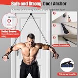 COFOF Resistance Bands Set with Handles 150lb Stackable Workout Poster view 4