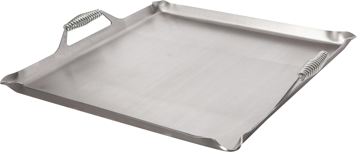 Rocky Mountain Cookware Master Chef 7 Gauge Steel Griddle, 24" x 24