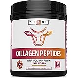 Collagen Peptides Hydrolyzed Protein Powder 18oz - Supplement For Vital Joint & Bone Support, Glowing Skin, Strong Hair & Nails, Digestive Health - Unflavored, Hormone-Free, Grass Fed & Pasture Raised