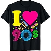 1990's 90s I Heart The Nineties T-Shirt