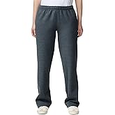 Gildan Adult Fleece Open Bottom Sweatpants with Pockets, Style G18300