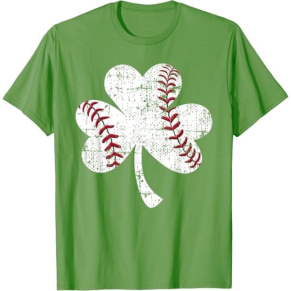 ALLTB Blessed Clover Women's T-Shirt – St. Patrick's Day Shamrock Plaid Tee, 3/4 Sleeve Raglan, Green - View #3