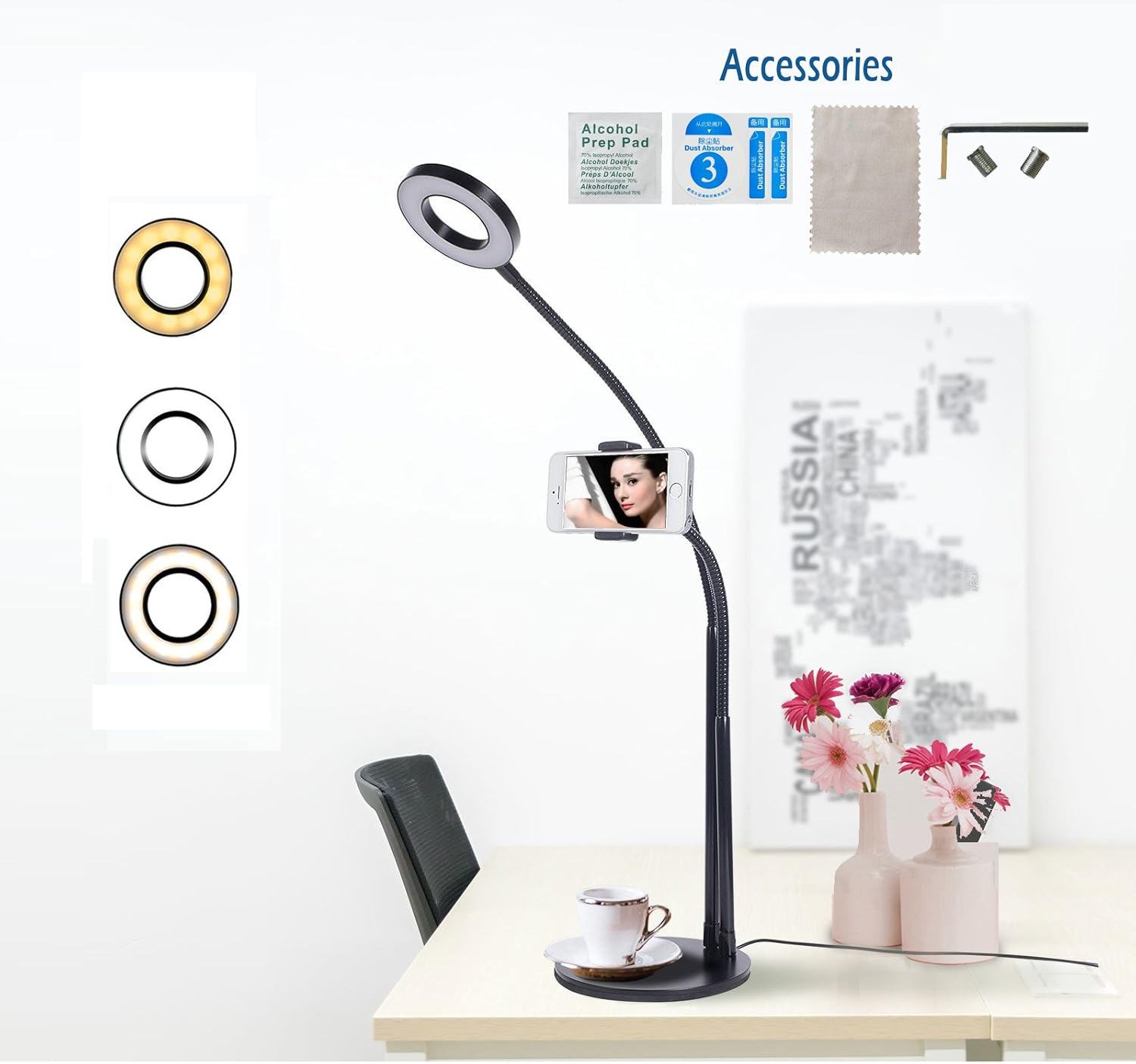 Best flexible gooseneck desk lamp socket holder