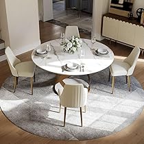 POVISON Round Dining Table, 51