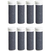Extra Coarse Replacement Refill Roller for Emjoi Micro-Pedi Electric Foot File, Callues Remover Tool Pedicure Tool for Smooth Feet Foot Care Pack of 8