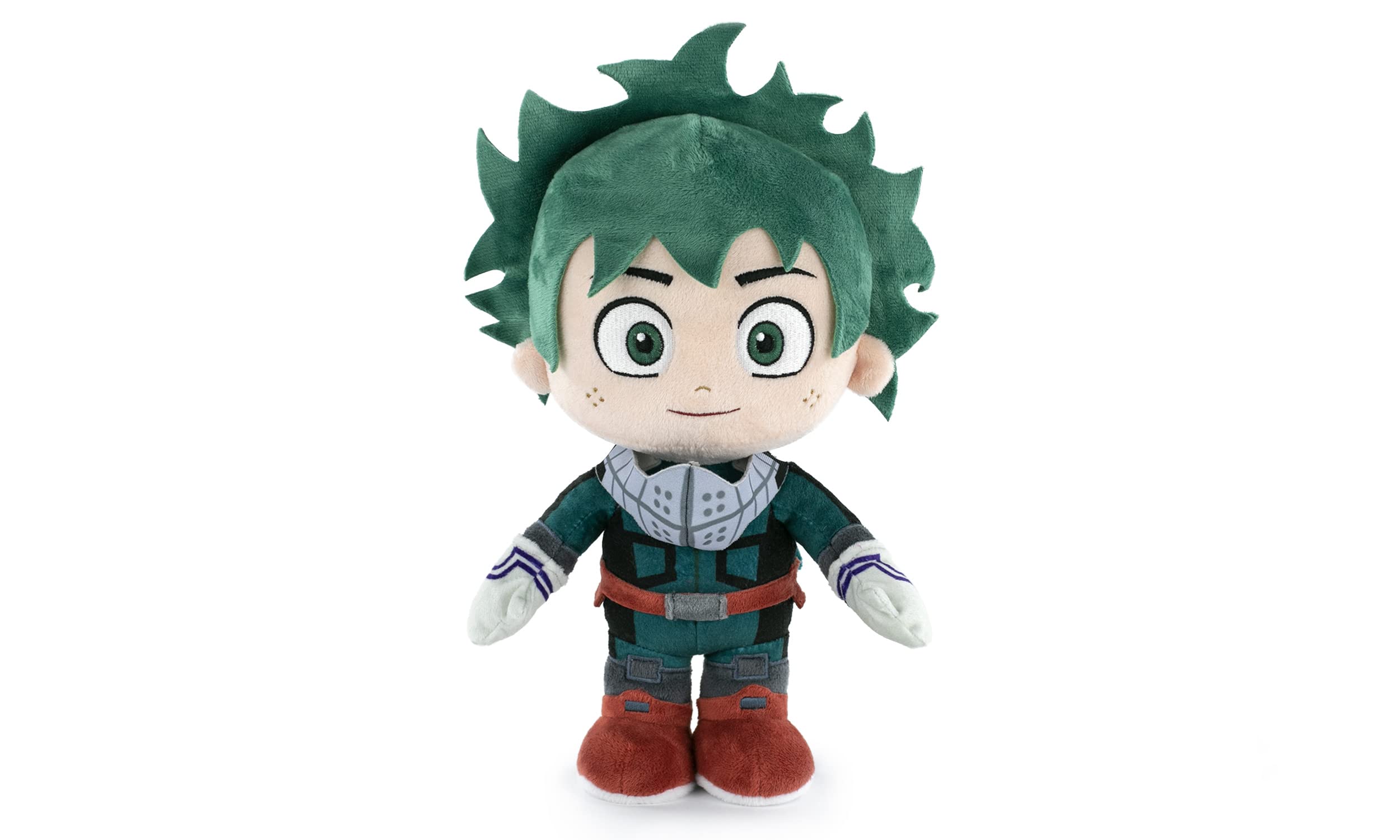 Soft Toy of the Characters of My Hero Academia - 28cm, 11'02" - Deku, Bakugo, Todoroki - Super Soft Quality (Deku)