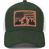 beautype Bigfoot Gifts Sasquatch Hat for Men and Women Outdoor Big Foot Trucker Cap
