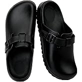 Arch Support for Women and Men Shoes Work Clogs Slip Resistant Comfortable Adjustable Chef Nurse Garden Slip-on Cushion Slide Sandals Shoe Slippers