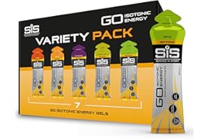 Science in Sport 60 ml Energy Gel Variety - Pack of 7