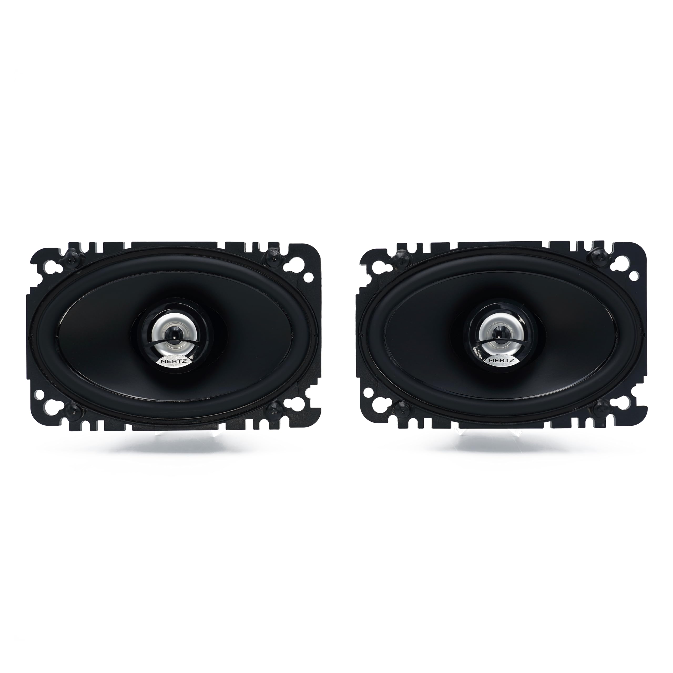 Hertz FBA_78040210 DCX 460.3-Set of 2Way Dieci Series Coaxial Speakers, 4" x 6", 80W, Pack of 2