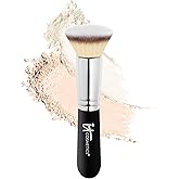 IT Cosmetics Heavenly Luxe Flat Top Buffing Foundation Brush #6 - Foundation Brush for Liquid Makeup & Foundation Powder - Makeup Brush With Award-Winning Heavenly Luxe Hair