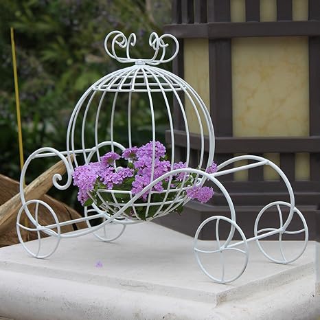 Ccf Soporte de Flores Jardín Europeo Hierro Forjado Calabaza Props ...
