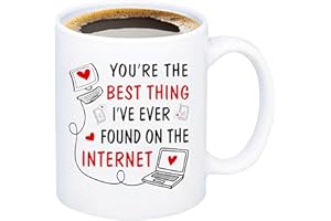 Valentine's Day Gift for Him and Her - Mug for Wife, Girlfriend, Boyfriend, Husband - Long Distance Relationship, Wedding