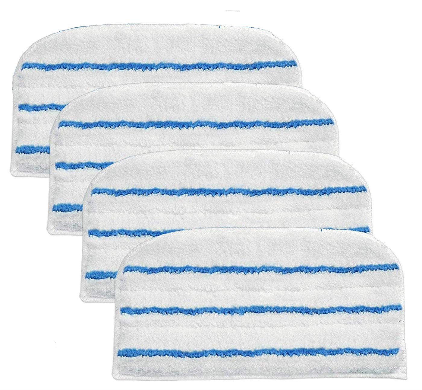 Find A Spare Replacement FSM Type Washable Microfibre Cleaner Pads for Black & Decker Steam Mops x4