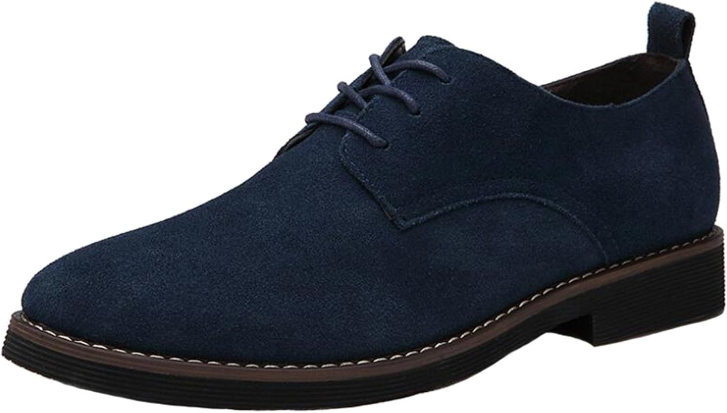 Dadawen Men�s Suede City Shoes Blue Size 15 Amazon.co.uk