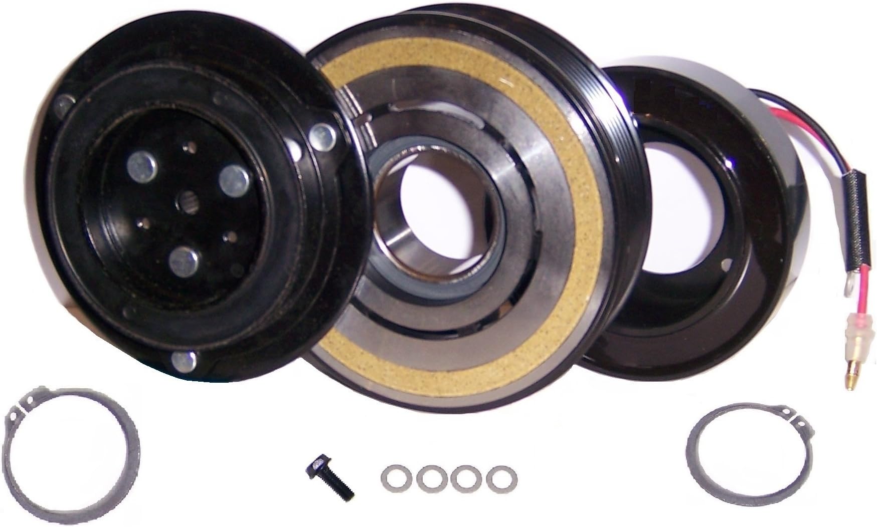 AC Compressor COMPLETE CLUTCH Fits; Toyota Tacoma 2005-2015 2.7 & 4.0 Liter A/C