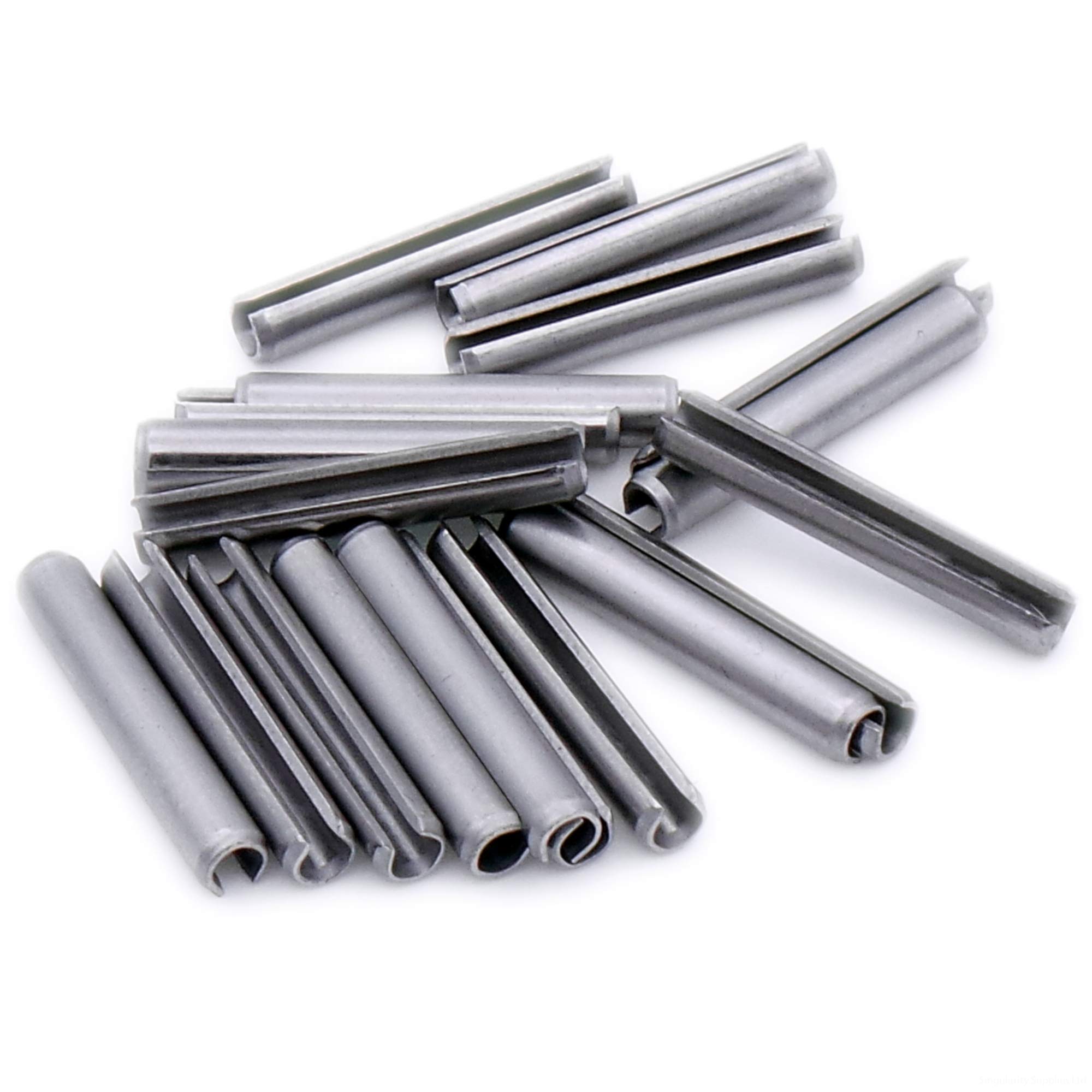 D3 (3mm x 6mm) Slotted Spring Pin (Heavy) - Stainless Steel (A1) (Pack of 20)