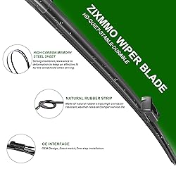 2 Factory Wiper Blades Replacement For 2007-2020