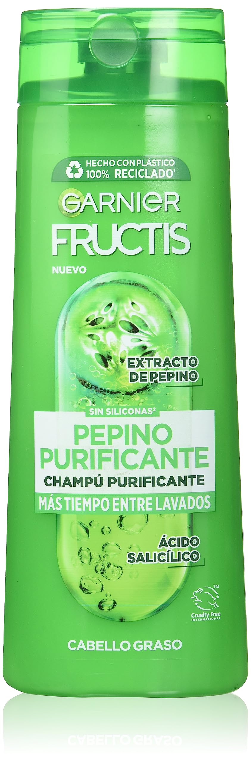 L'ORÃ‰AL Granier Garnier Fructis Pure Fresh Cucumber Purifying Shampoo 360ml