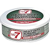 No.7 Heavy Duty Rubbing Compound - 10 Fl Oz - Cleans and Restores - Removes Deep Scratches and Stains - Restores Shine to Dul