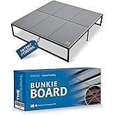 Meliusly Premium 10mm Bunkie Board California King Size (72x84') Patent Pending Low Profile Bed Board Design - Breathable, Noise Minimizing, Moisture Resistant Bunkieboards, Low Profile Bed Support
