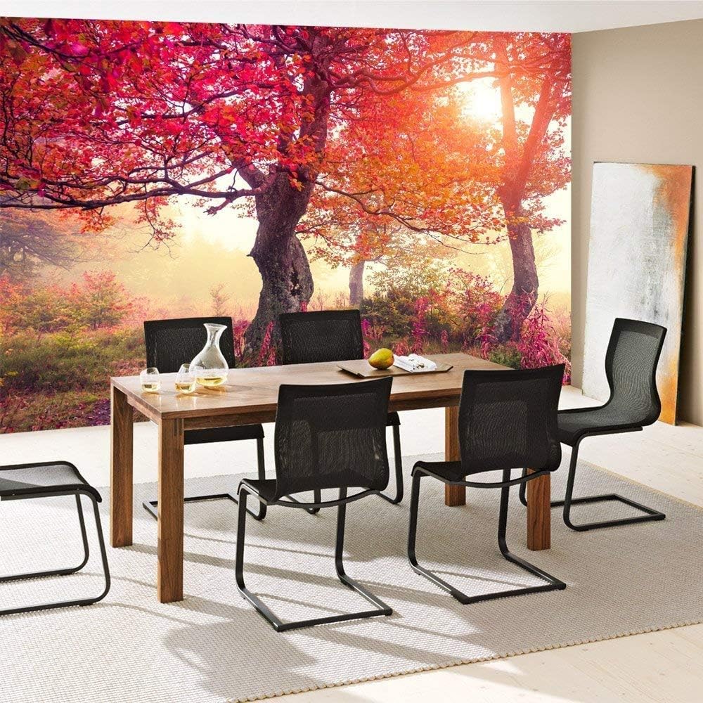 NIZI Fine Décor 3D Mural Wall Autumn Mangrove Wall Mural Wall Sticker Sidewall Wallpaper