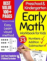 Early Math Workbook for Kids: Preschool