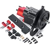 1/10 2 Speeds Complete Transmission Case Gearbox with Dig Gear for 1/10 Axial SCX10
