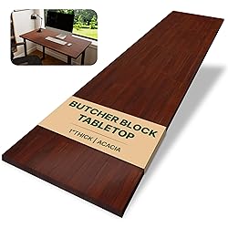 Howizz 55 x 28 in. Solid Wood Table Top, Cherry