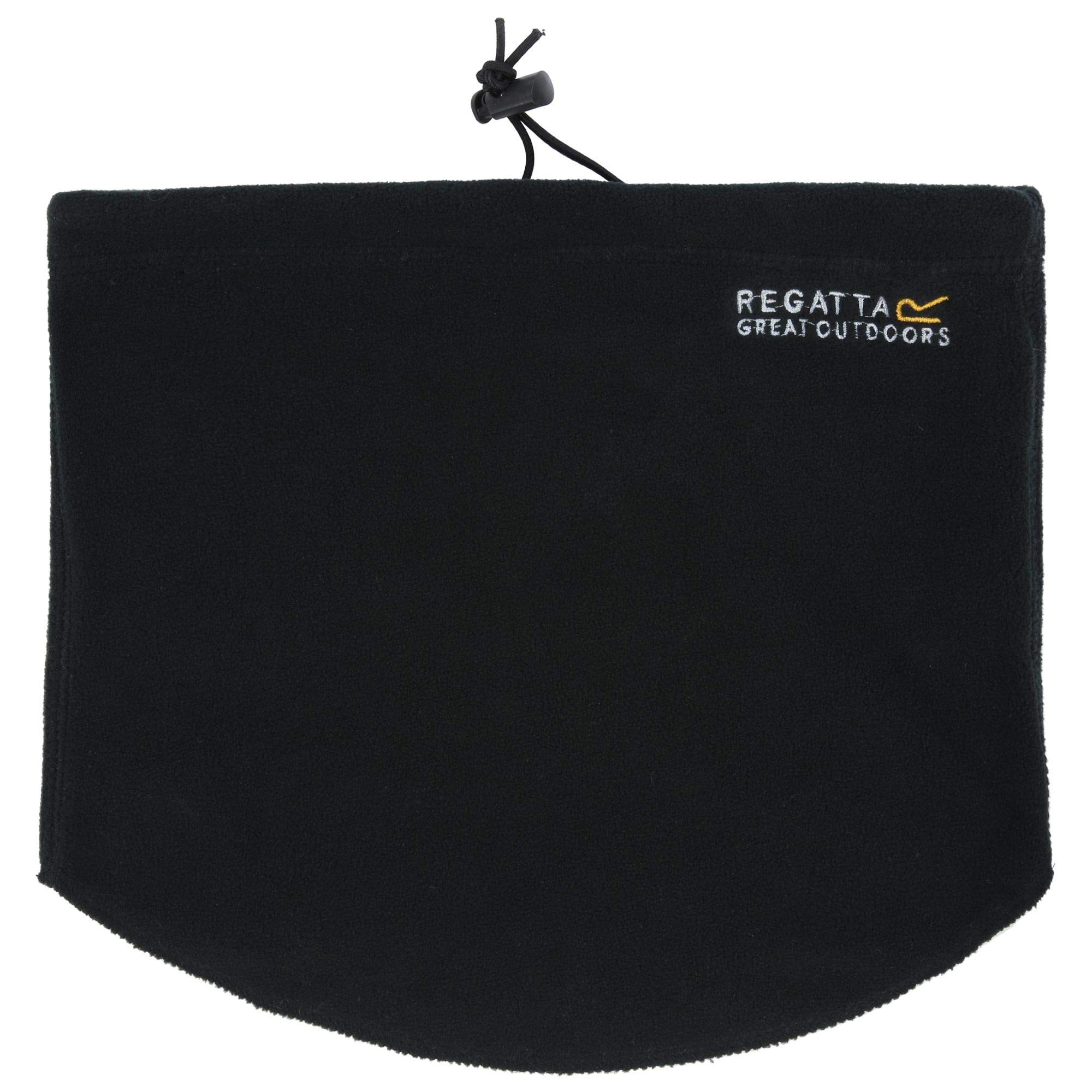Regatta Steadfast Gaitor3 Thermal Balance Plus Microfleece Adjustable Shockcord Top Headwear - Black, Sgl