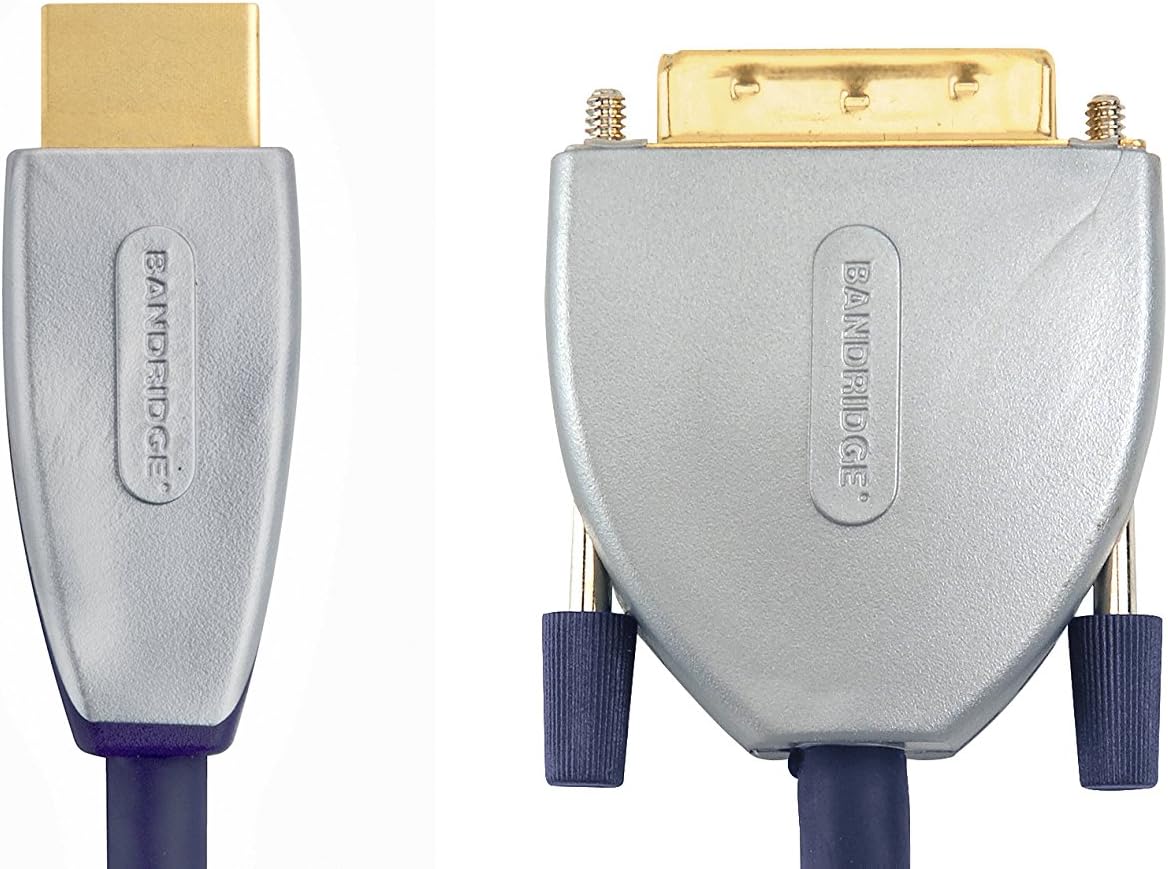 Bandridge Premium SVL1103 - HDMI To DVI Video Lead - 3.0 Meters, Black, 3 Meters - Image 3