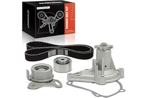 A-Premium Engine Timing Belt Kit & Water Pump Compatible with Hyundai Accent 1996-1997 1.5L, Accent 2001-2011 1.6L, & Kia Rio