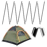 Aluminum Tent Poles Replacement - Pre-Assembled