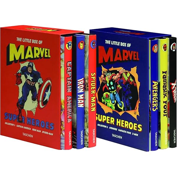 The Little Box of Marvel Super-Heroes: Iron Man, Avengers, Captain