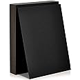 20 Pcs Book Board, Binders Board Chipboard Designer Bookboard Kraft Heavy Duty Chipboard Sheets Bookbinding Supplies for Book Binding Cover (Black, 11 x 8.5 Inch 22PT)