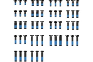 VOTATU Red Dot Sight Mounting Screws Set – 18 Sets Compatibel with RMR Screws Include #6-32, #4-40, #6-40, M3 M3.5 M4,Gunsmithing Screws 3 Pcs in Each Set with DIY Options for Pistol Optics Mounting