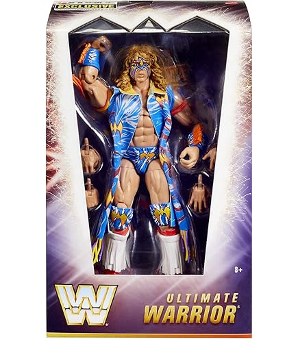 WWE Ultimate Edition Ultimate Warrior Action Figure | Amazon.com.br
