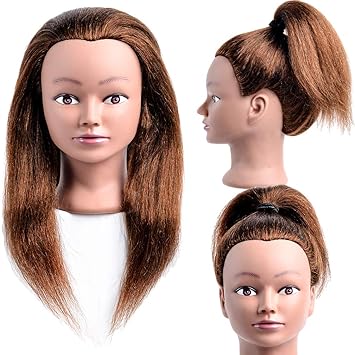 Amazon Com Cosmetology Mannequin Beauty School Afro Fluffy Light
