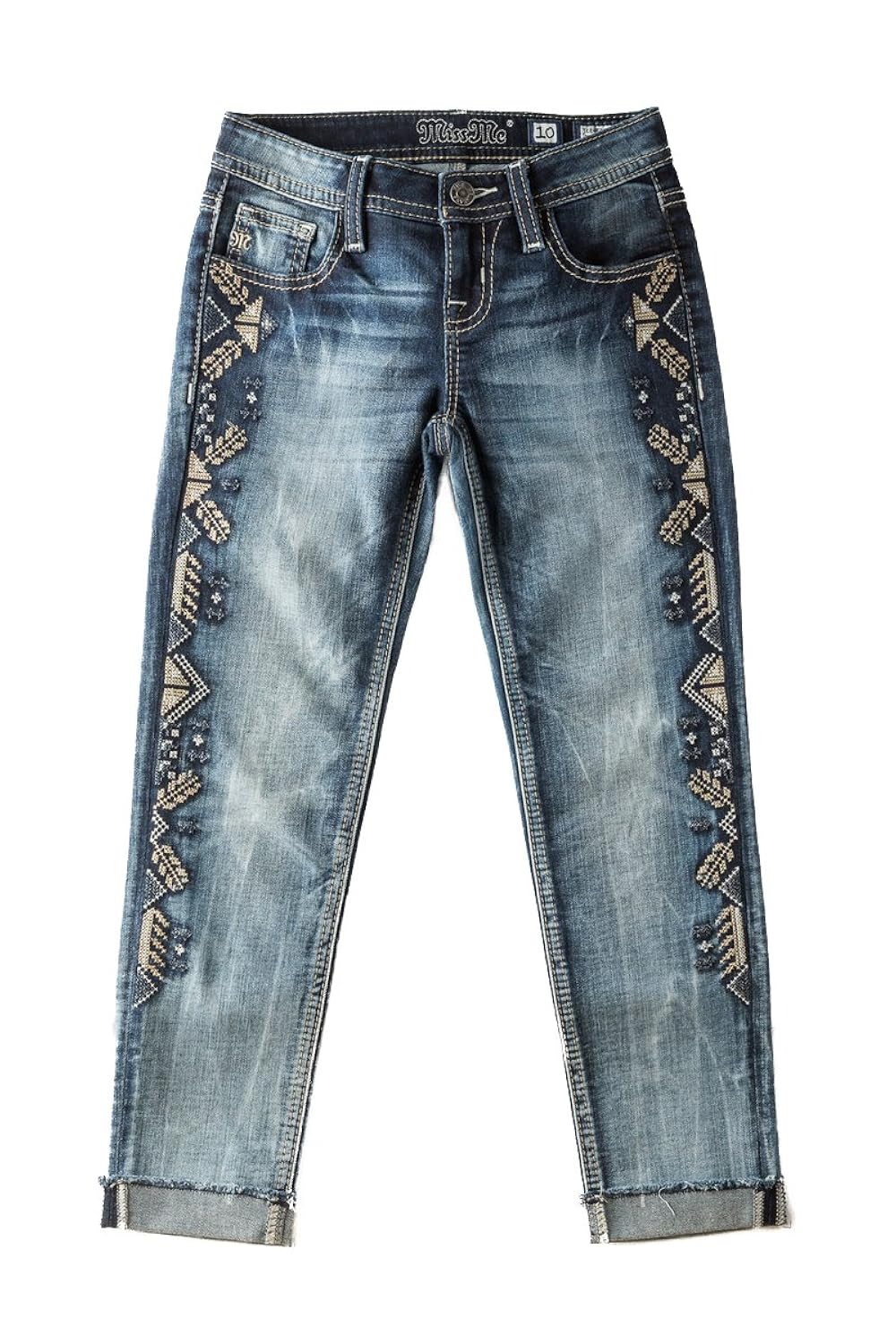 what is a size 10 in miss me jeans