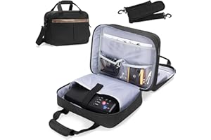 Yarwo Tattoo Kit Travel Bag, Double-layer Tattoo Supplies Carrying Case for Transfer Stencil Printer, Professional Ink Organizer for 24 Bottles, Guns, Equipment and IPAD, Black (PATENT DESIGN)