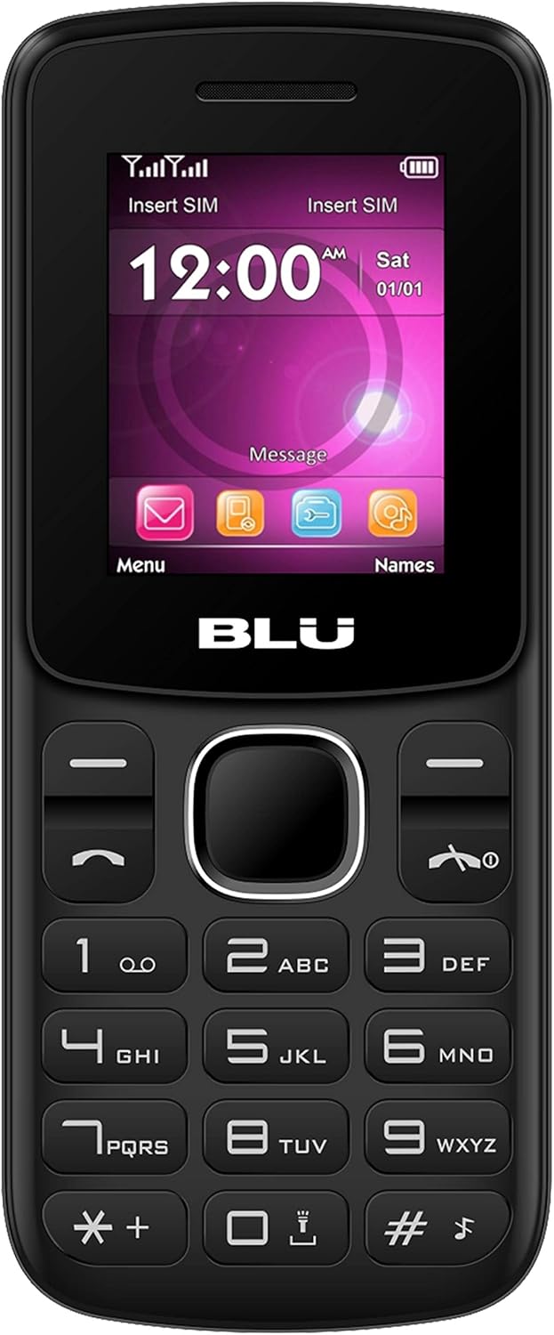 BLU Advance S5 HD – Unlocked Single Sim Smartphone, 16GB+1GB RAM -Black