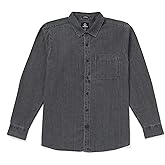 Volcom Men's Date Knight Long Sleeve Classic Fit Button Down Shirt
