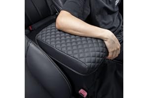 JKCOVER Center Console Armrest Cover Compatible with Toyota 4Runner 2010-2022 2023 2024 Truck Accessories Premium PU Leather 