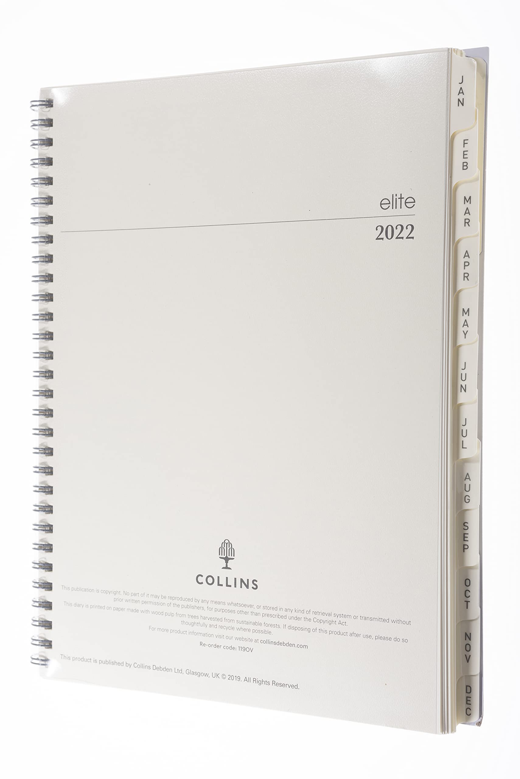 Collins Elite Manager Week to View - 2022 Diary Refill